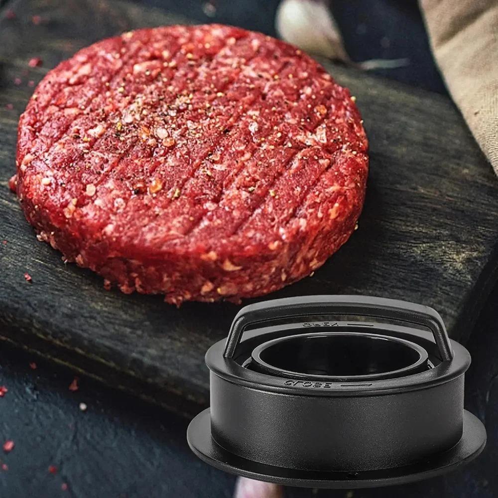 Manual Burger Press Patty Mold Circular Meatloaf Pressing Mold Hamburger Maker Patty Maker  Canteen