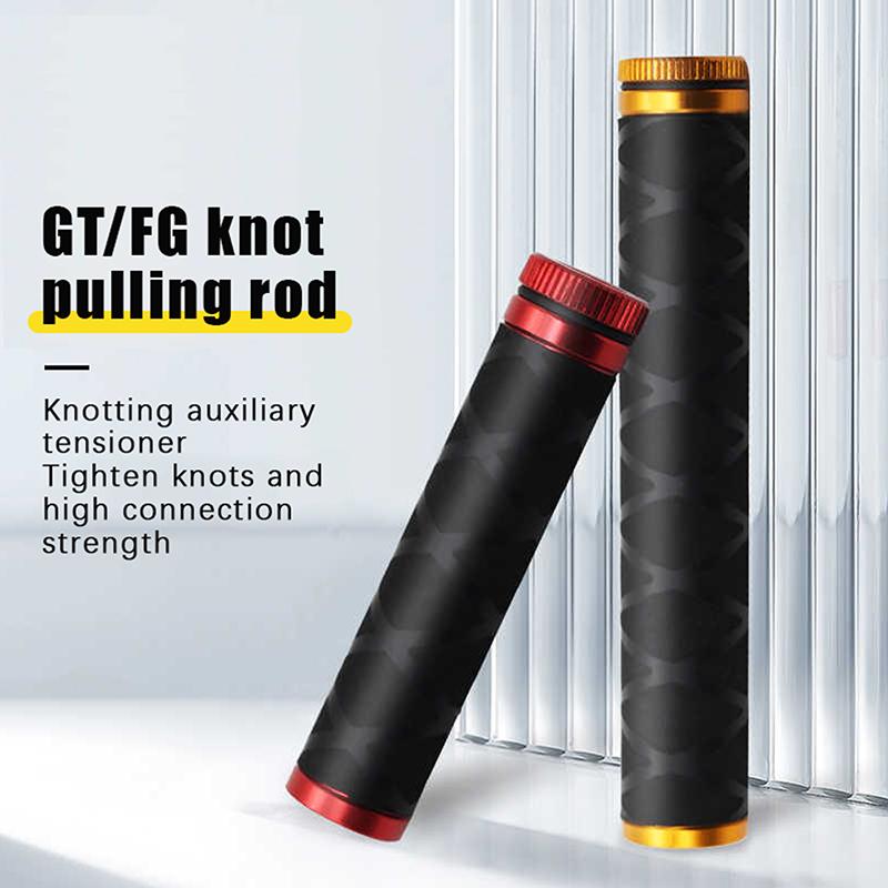 1PC Nylon Pe Fishing Line Knotting Fg Gt Fr Knot Assist Device Pulling Rod Hanging Bottom Pull Back Drag Tools Line Dragger