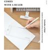 Multi-functional Transparent Monitor Memo Board With Clip Stable Computer Display Message Board Office Desk Note Board