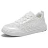 Scarpe da Donna Versatili Scarpe Casual Primaverili Allacciatura Intagliate Piatte Sneakers Traspiranti Casual quotidiane Comode Leggere Antiscivolo Suola morbida Facili da indossare