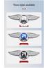 Compatible for Feifan F7/R7/ER6/Marvel R Car Front Hood Engine Wings Emblem Sticker.