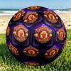 Manchester United F.C. Velikost 5 Fotbalový míč, PU Odolný proti opotřebení Fotbalový míč pro zápasový trénink a denní praxi, Dárek k narozeninám pro fanoušky fotbalu