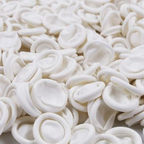 

Белые антистатические латексные напальчники - Одноразовые, Нескользящие, Беспыльные, Утолщенная модель