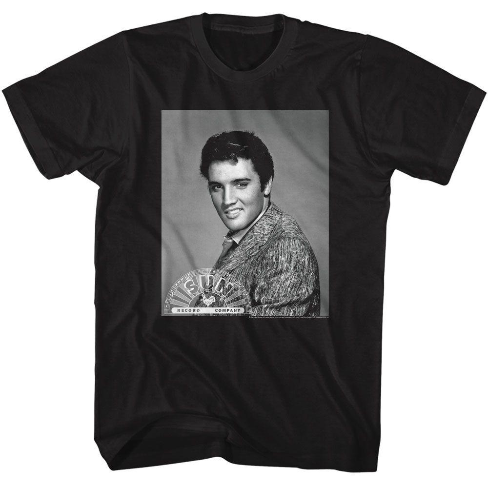 Elvis Portrait Black Music Shirt Unisex T-Shirt XXXL