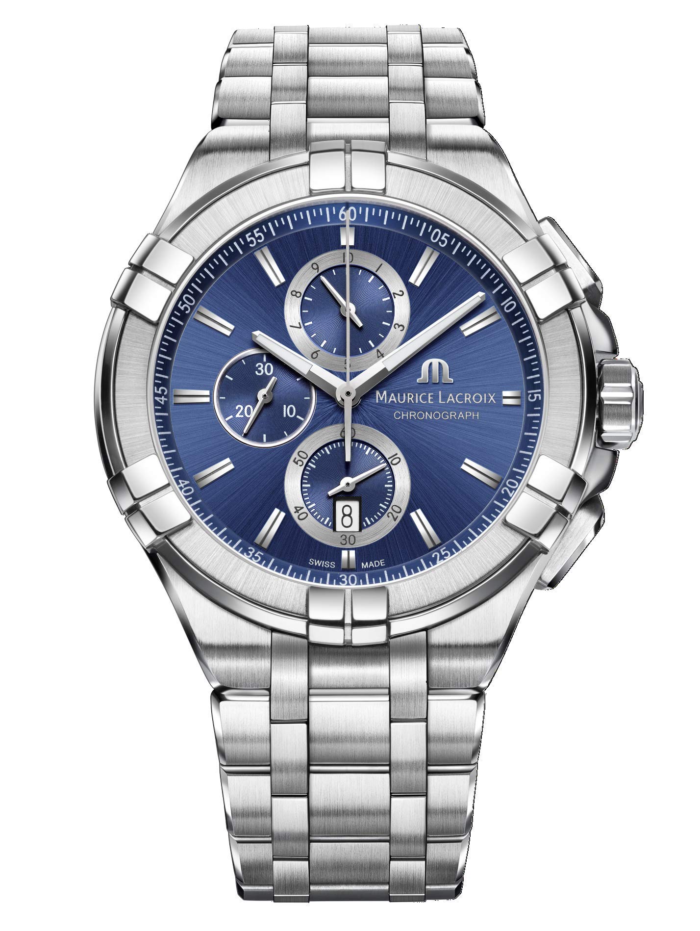 

Хронограф aikon Maurice Lacroix (Моріс Лакруа) AI1018-SS002-430-1