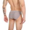 Prodyšné pánské slipy Pánské slipy s nízkým pasem a pruhovaným potiskem se širokým elastickým pasem, slim fit, bezešvé, s U-vypouklým střihem pro každodenní nošení