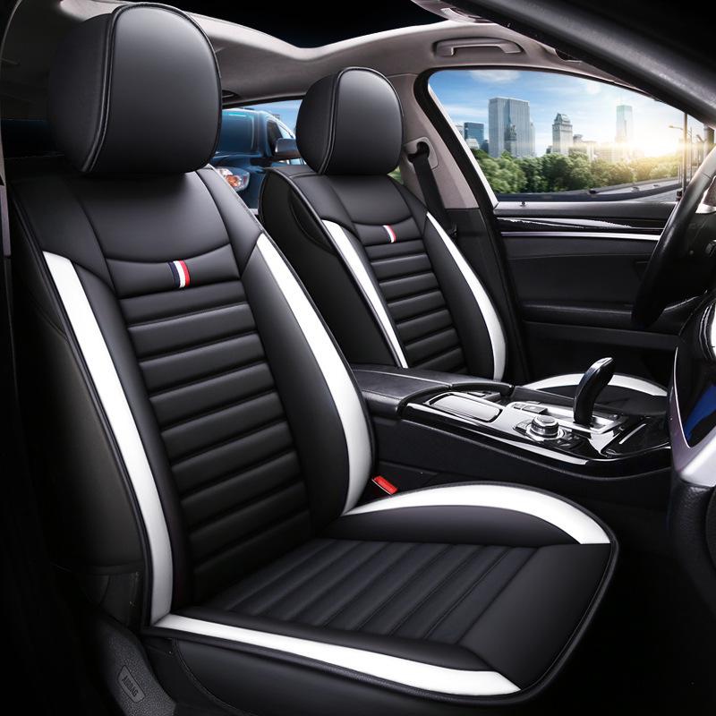 Universelles Vier-Jahreszeiten Waschbares Leder Autositzkissen