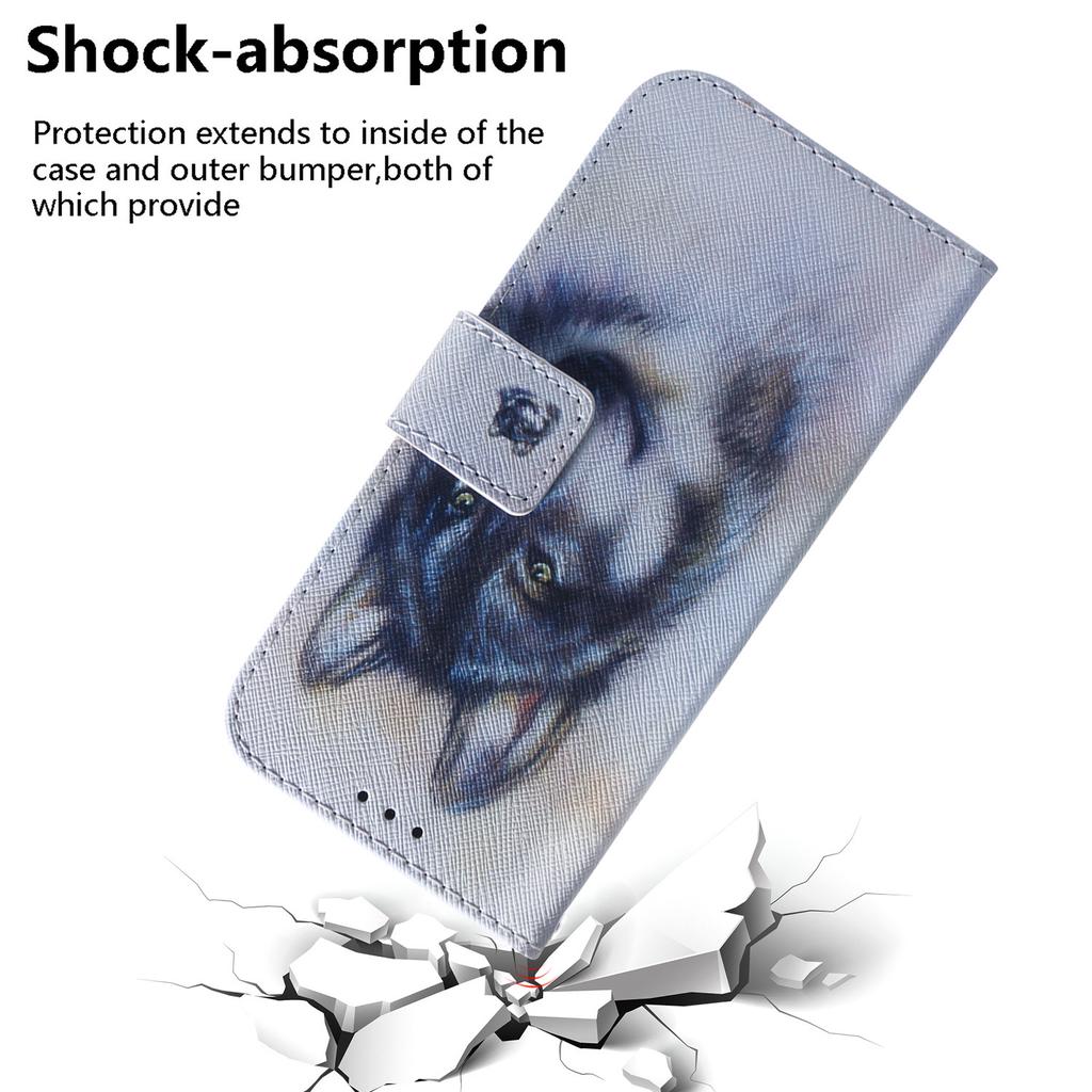 For Motorola Moto G86 5G Wallet Case Pattern Print Leather Phone Cover
