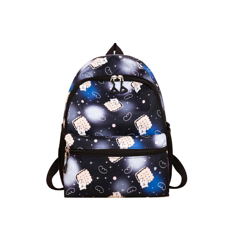 Creative new starry sky schoolbag cross-border cute bear print children's backpack lightweight cartoon primary school backpack
