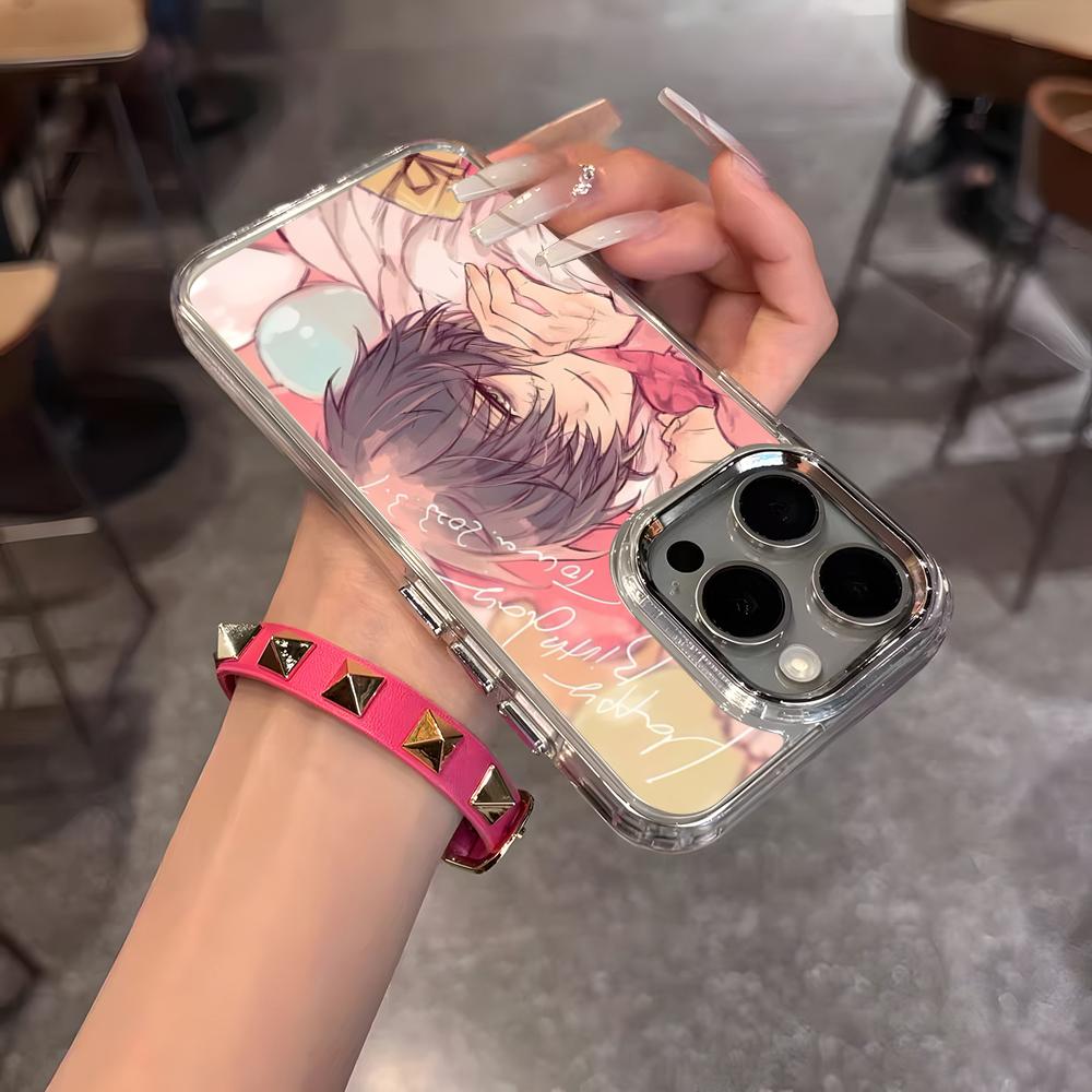Slow Damage Anime Phone Case For IPhone 17 Air 16 15 14 13 12 11 Pro Pro Max Plus Transparent Soft Cover