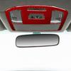 Red Carbon Fiber Interior Overhead Console Frame Cover Trim For Toyota Hilux