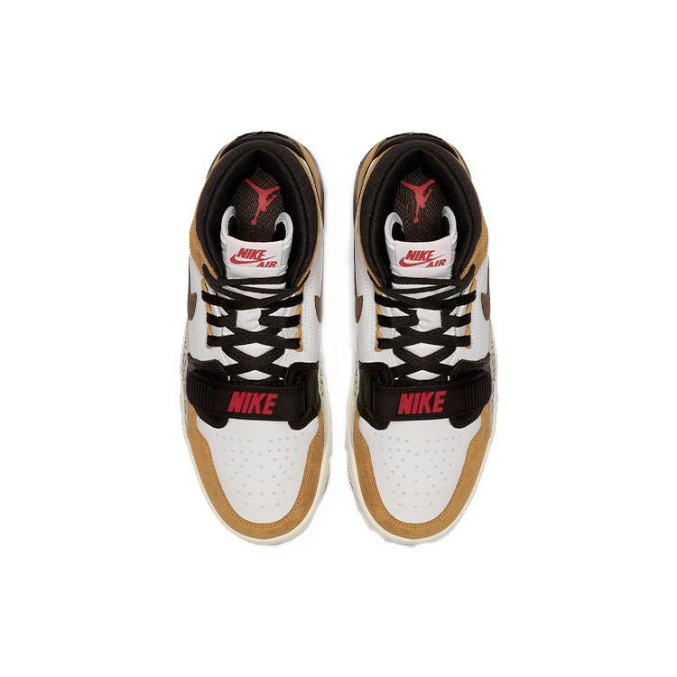 Air Jordan Legacy 312 Rookie of the Year Men Sneakers Brown White Baroque-Brown-Wheat-Varsity-Red AV3922-102