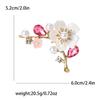 Boutique Alloy Rhinestone Large Plum Blossom Brooch Classical Temperament Women'S Clothing Corsage Jewelry Pin