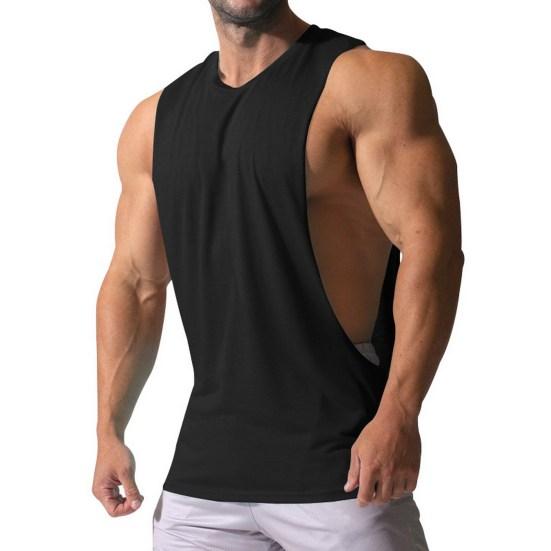 Herren Sport Fitnessstudio Tanktop Ärmellos Rundhalsausschnitt Atmungsaktiv Schweißabsorption Locker Lässig Slim Fit Sommer Weste Shirt