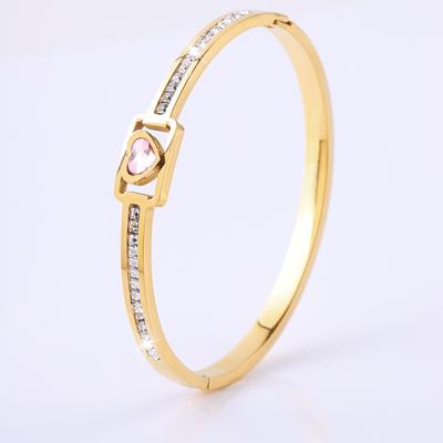 Light Luxury Love Trend Versatile Zircon Women's Niche High-end Bracelet