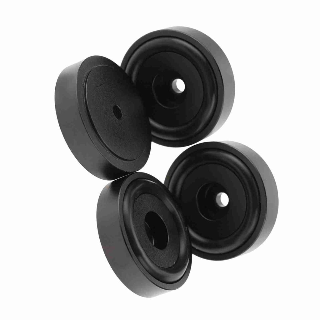4PCS 40*10mm Aluminium Alloy Amplifier Pad Anodizing Sand Blasting Amplifier Pads Feet