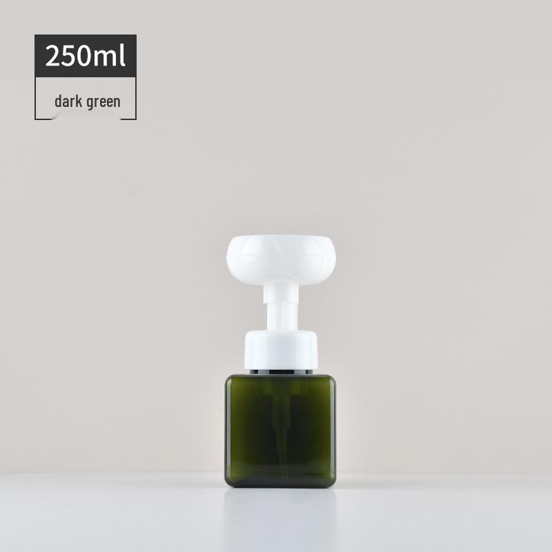 Square PETG Foaming Pump Bottle for Hand Sanitizer or Cosmetics (250ml, 450ml, 650ml)