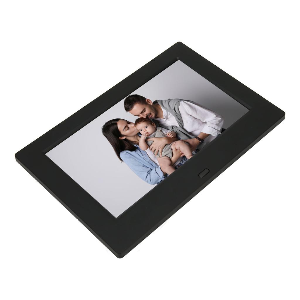 7 Zoll Digitaler Bilderrahmen HD 1080P Digitaler Bilderrahmen Fotoalbum mit Uhr und Kalender