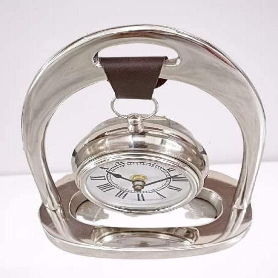 Warcraft Nautische Tischuhr 20,32 cm Zifferblatt 7,62 cm Silberfarben Büro Heimdeko