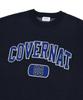 COVERNAT Arch Logo 08 Crew Neck Knit Dark Navy