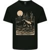 Grizzly Bear Cub Linocut Unisexs Light Cotton TShirt