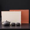 Chinese White Porcelain Kung Fu Tea Set Gift Box