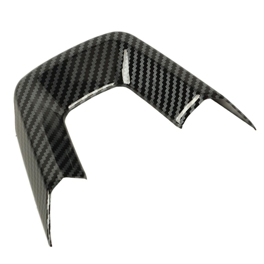 Steering Wheel Trim Carbon Fiber Style U Shape Wear Resistant Cover Trim Replacement for RS CR‑V 2023 and Later