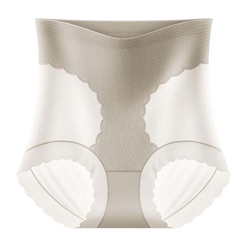 Mei Ya Ting Women's Seamless Ice Silk High-Waist Tummy Control Briefs