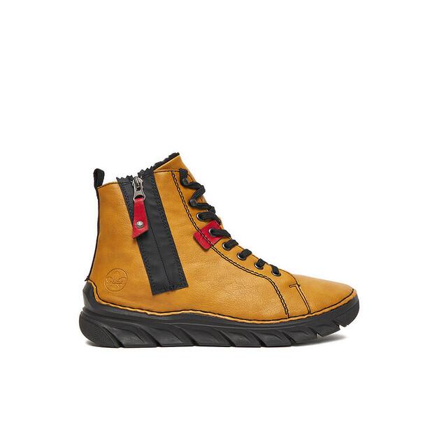 Rieker CEO-55024-68 Yellow Ankle Boots