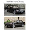1/24 Benz W140 320SEL Toy Car Models Alloy Diecast with Sound and Light Rear Wheel Pull Back Function Vehicles Models Collect Gifts