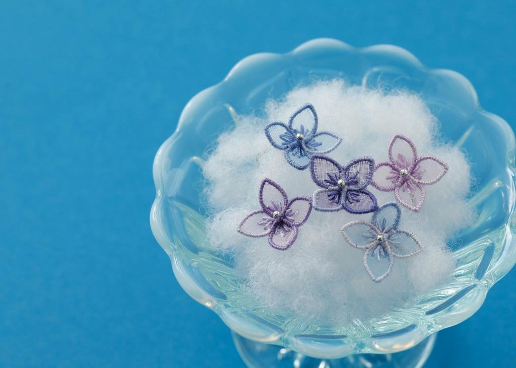 Embroidery artist organza embroidery accessories Boutique Series Kana's (Lady no. 8549)