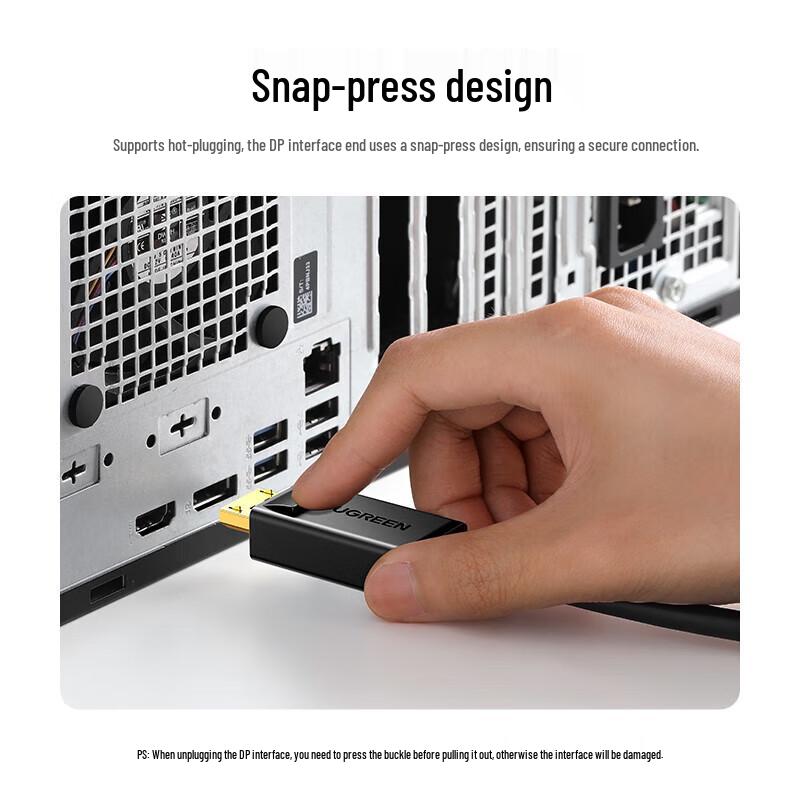 UGREEN DP to DVI Converter Cable