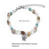 Böhmische Muschel Seestern Sommer Strand Fußkettchen für Frauen Schildkröte Fußkettchen am Bein Mädchen Barfuß Handarbeit Kette Schmuck
