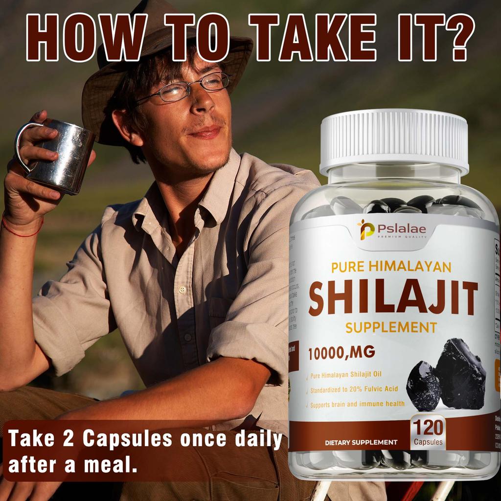 Pure Himalayan Shilajit - High Fulvic Acid – Energy, Focus, Detox