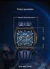 Sanda Men's Waterproof Quartz Watch with Leather Strap - Stylish and Durable Design