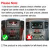 2din 9.7 Inch  Radio Car Android Multimedia Player For Kia Sorento BL 2002 - 2006 Tesla Style 2 Din Carplay Auto GPS Stereo