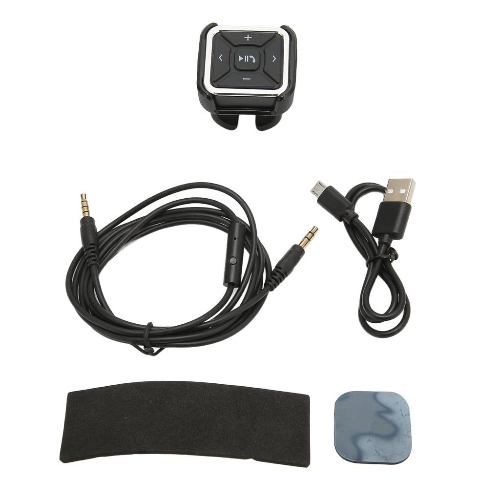 Bluetooth Audio Adapter Bike Bike Car Wireless Bluetooth Remote Control Steering Wheel Media Button IPX4 Waterproof for OS X Android