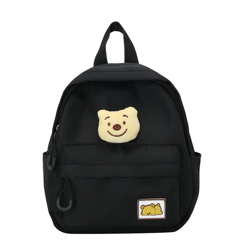 

Trendy Kids Nylon Backpack Cute Cartoon Design For Boys And Girls Breathable And Lightweight чорний