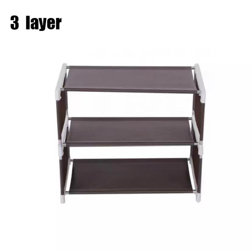 Multilayer Shoe Rack Vanzlife Home Organization and Storage for Shoes Shoe Cabinet Easy Assembly Space-saving Stand Self Home
