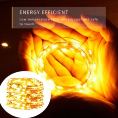 10m 100LEDs USB LED String Lights Waterproof, Waterproof IP65 Warm White Lights