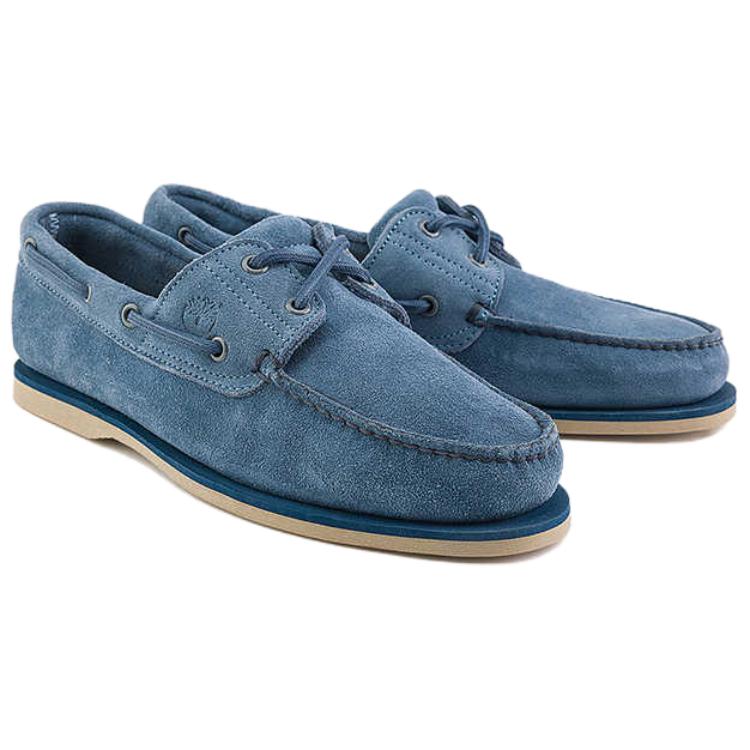 Timberland Pantofi clasici de barcă casual versatili pentru navigație, pantofi pentru bărbați, albastru A4187ES3