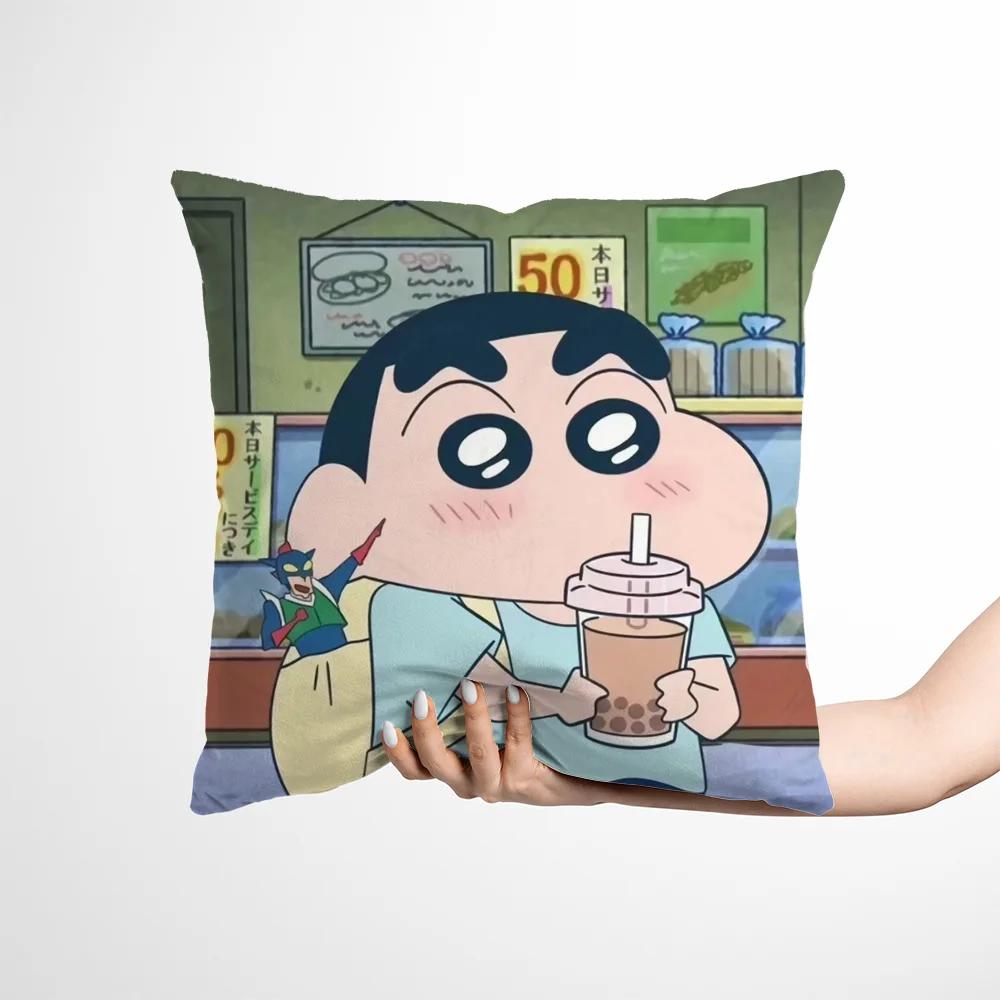 Cartoon Throw Pillow Covers Living Room Decoration Printed Sofa Cushion Cover Polyester Soft Pillowcase