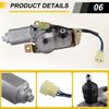 For Doosan Daewoo DH220-5 DH220-7 DH215-7 DH225-7 Excavator Windscreen Wiper Motor 538-00009 For Construction Machinery