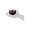 Ishida Dishwasher Safe Microwave Safe Soup Bowl Set with Silicone Chopstick Rest, White Poodle
