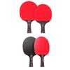 1pair Table  Tennis  Training  Set Ping Pong Rackets+ball With Storage Bag