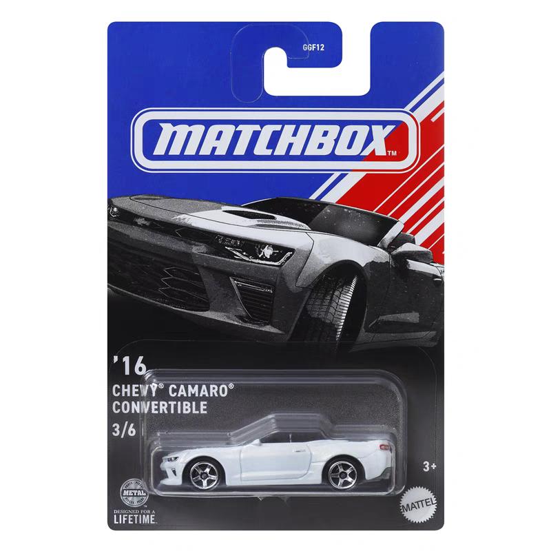 Matchbox GGF12D Muscle Cars Set  Chevrolet Ford Cadillac Volkswagen 1:64 Alloy Diecast Model Vehicles, Toy Gift for Kids