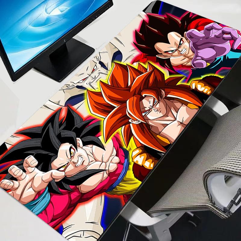 

Mouse pad gaming Dragon Balls Vegeta Goku Anime computer keyboard gamer rug Designed specifically for e-sports games mousepad 30x60x0.2cm
