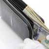 [Revetta] Stingray Leather Long Wallet, YKK Zipper, Black Interior, Galusha Leather, Stingray, Black, Men's & Women's, Genuine Leather [192stw-1]