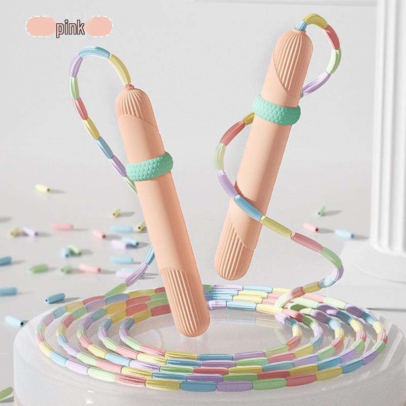 Adjustable Bamboo Jump Rope for Kids - Suitable for Primary & Secondary Students, Beginners, Sports & Fitness.