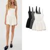 Spring New Arrival Women's Sling Short Ruched Corset Dress 3067237 8541045
